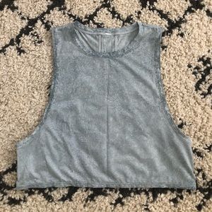 Lululemon Muscle Love Cropped Tank *Fade